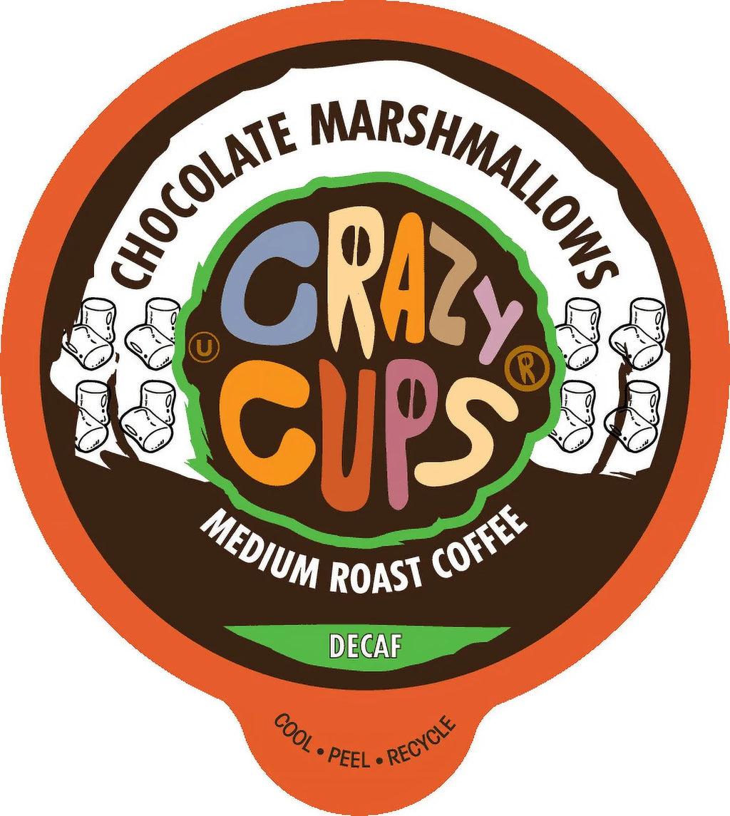 Decaf Chocolate Marshmallows Medium Roast Coffee, 22 Count S529