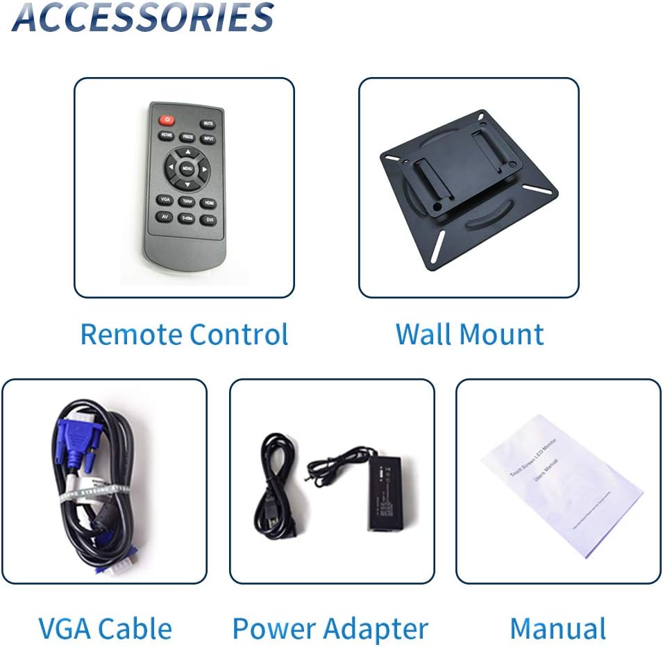 19.5 16:9 1600x900 TFT LCD CCTV Monitor with BNC VGA HDMI Q833926