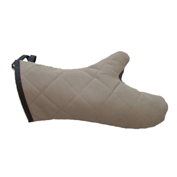 Beige 13x22 Flame-Resistant Forearm-Length Oven Mitt Y7326