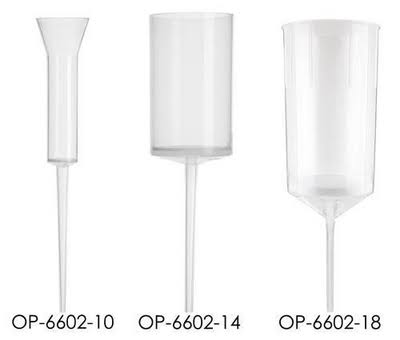 Disposable Filter Funnel, 500ml, Polyethylene Frit C88172