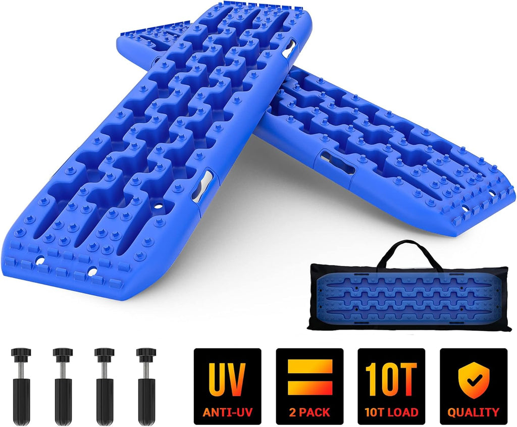 Recovery Traction Tracks Boards with Jack Lift Base, Pack of 2 U746