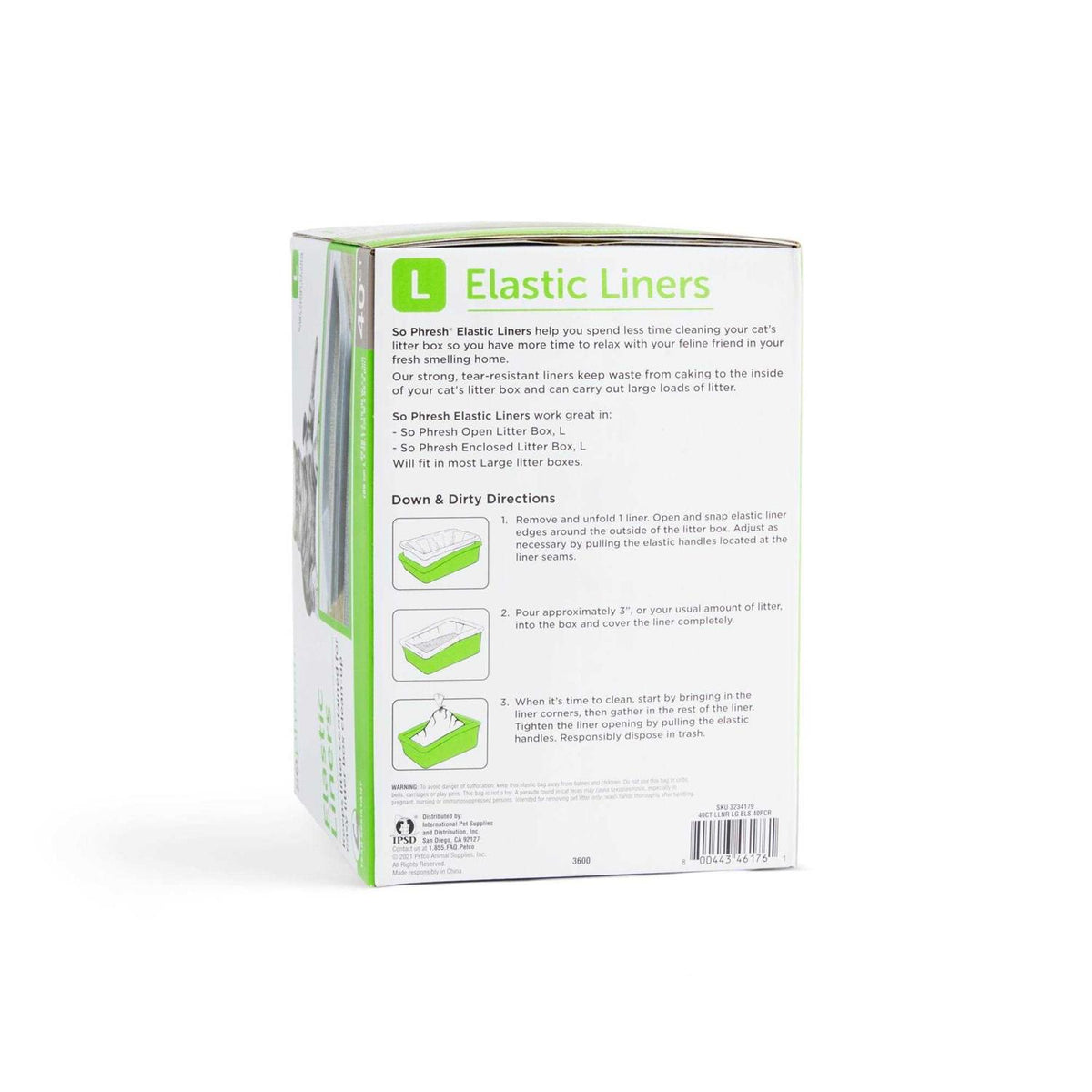 Elastic Litter Liners O852