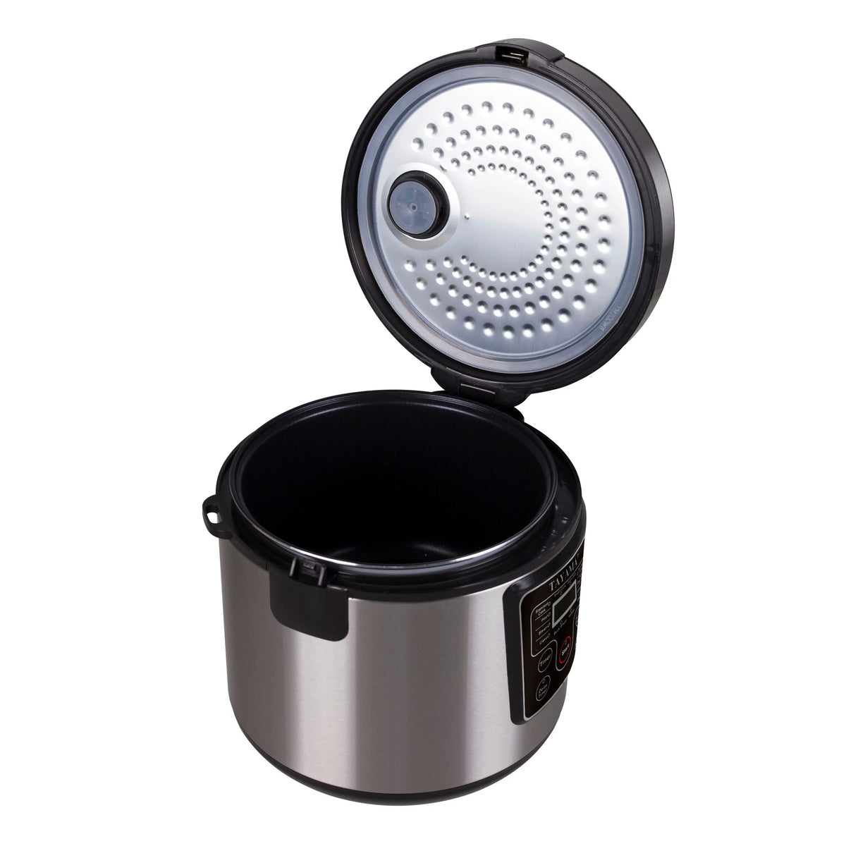 20-Cup Stainless Steel Digital Rice Cooker & Food Steamer I50145
