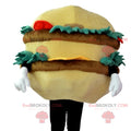Beige and Brown Hamburger R563774