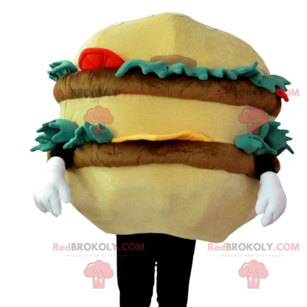Beige and Brown Hamburger R563774