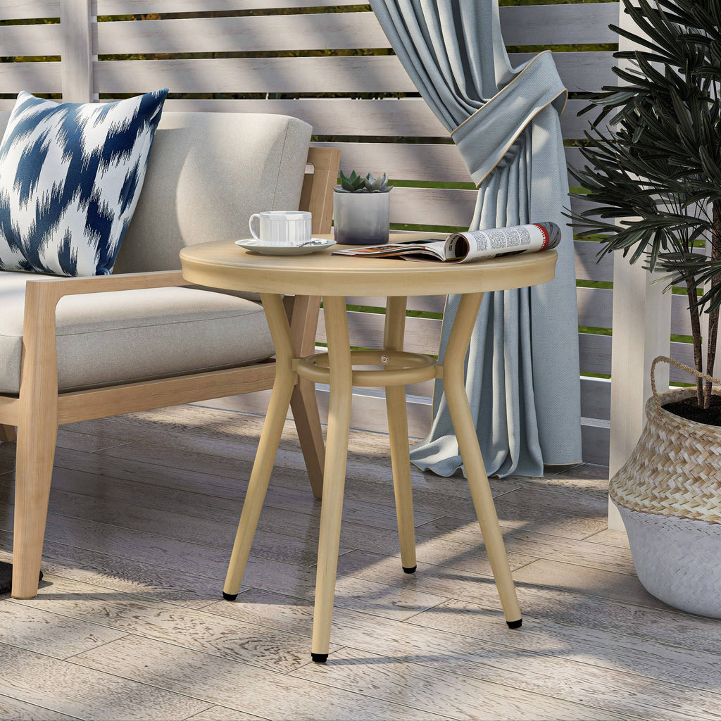 Natural Tone 22-inch Side Table O821066