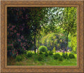 20x20 Gold Ornate Wood Framed Canvas Art G4296