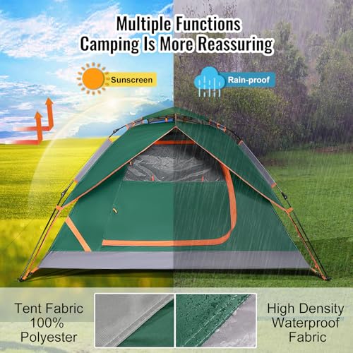 2 Person Instant Pop Up Dome Tent F753