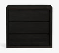 Warm Black 3-Drawer Dresser H187