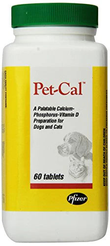 Pet Cal Tablets 60CT E13060