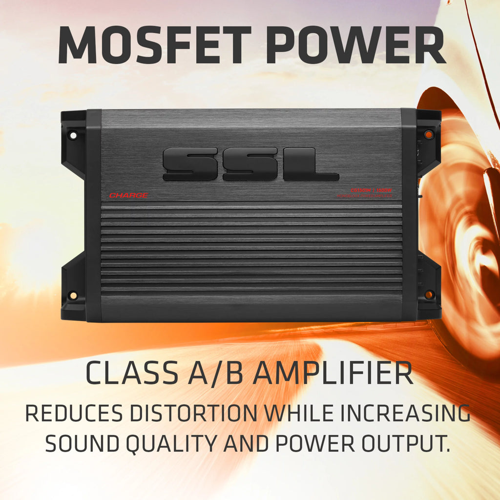 Car Audio Amplifier 1500 High Output 2/8 Ohm Q66197