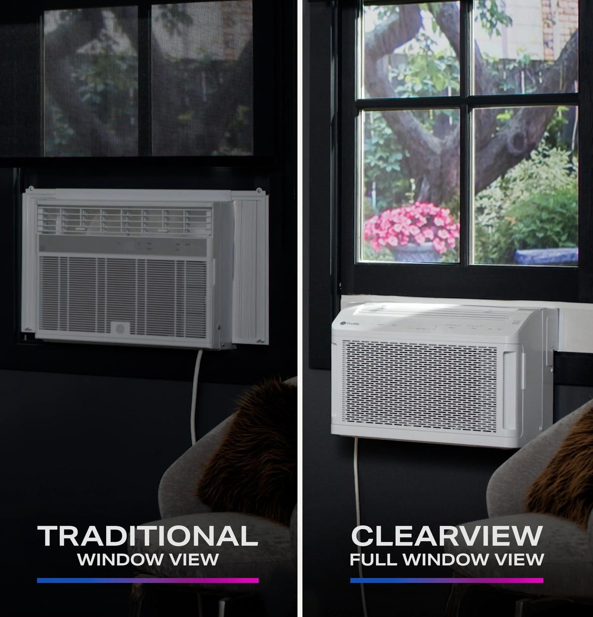 8,000 BTU Smart Window-Mounted Air Conditioner with Wi-Fi U223