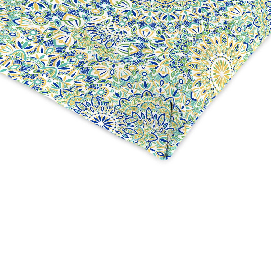 Pewter Multicolor Paisley Rectangular Outdoor Chaise Lounge Cushion M742964
