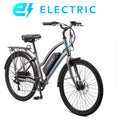 26 Low Step Cruiser Electric Bike 7 Speeds 250w Black Q70610