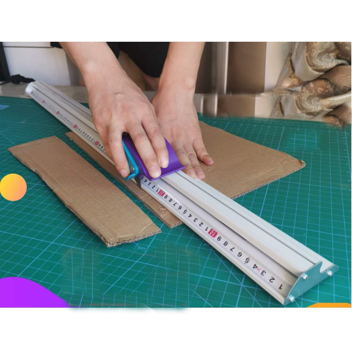 27.5 Inch Aluminum Photo Paper Trimmer with 40 Blades R16133