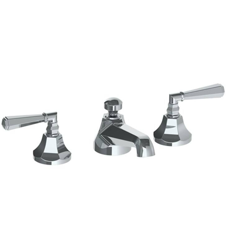 Polished Natural Brass Widespread Lavatory Faucet E601