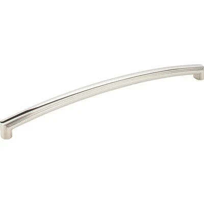 12x22 Center Cabinet Pull Polished Nickel V2711