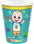 Green 9 oz Paper Party Cups Pack of 8 U50853