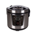 20-Cup Stainless Steel Digital Rice Cooker & Food Steamer I50145