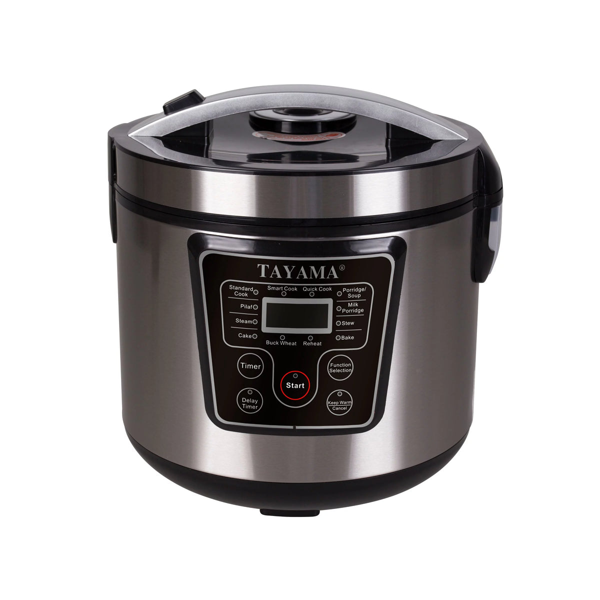 20-Cup Stainless Steel Digital Rice Cooker & Food Steamer I50145