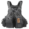 Padded Outdoor Fishing Life Jacket Vest with 209lb Bearing Capacity O4551