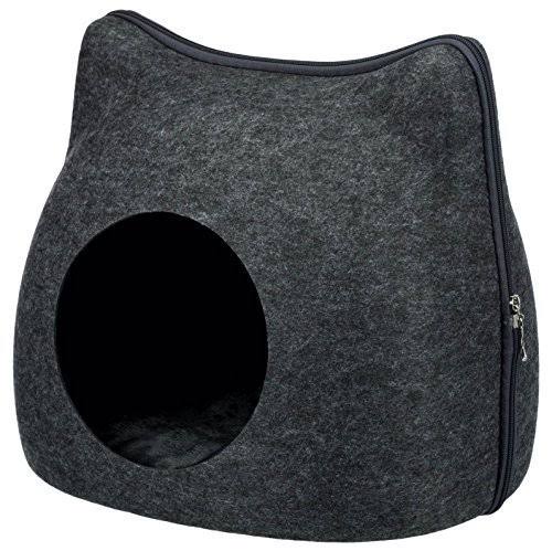 Cat Cave, Felt, Anthracite K562