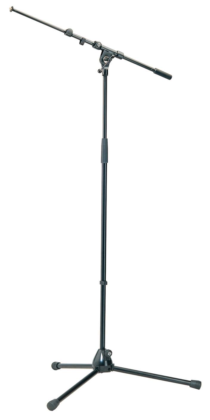 Microphone Stand with Telescopic Boom Black X19082