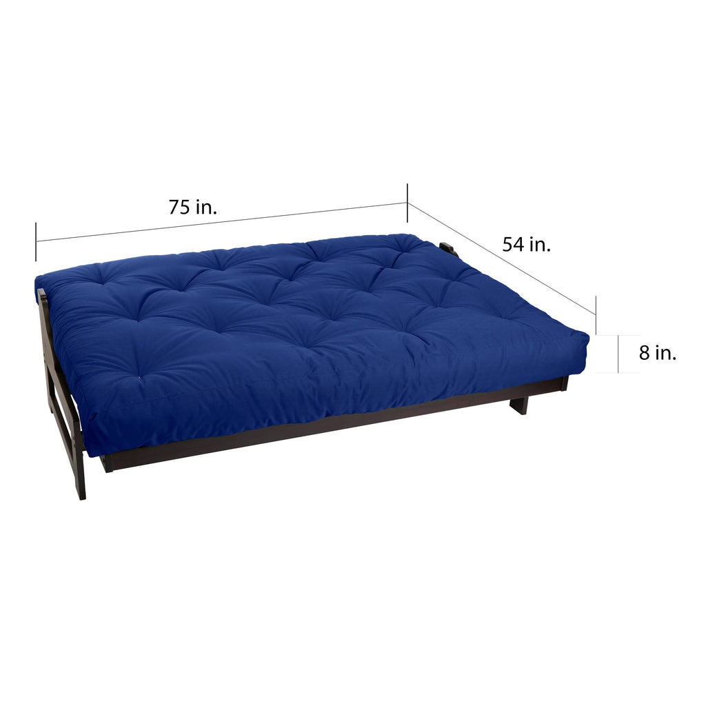 Cinnamon Gel Memory Foam Futon Mattress M9313