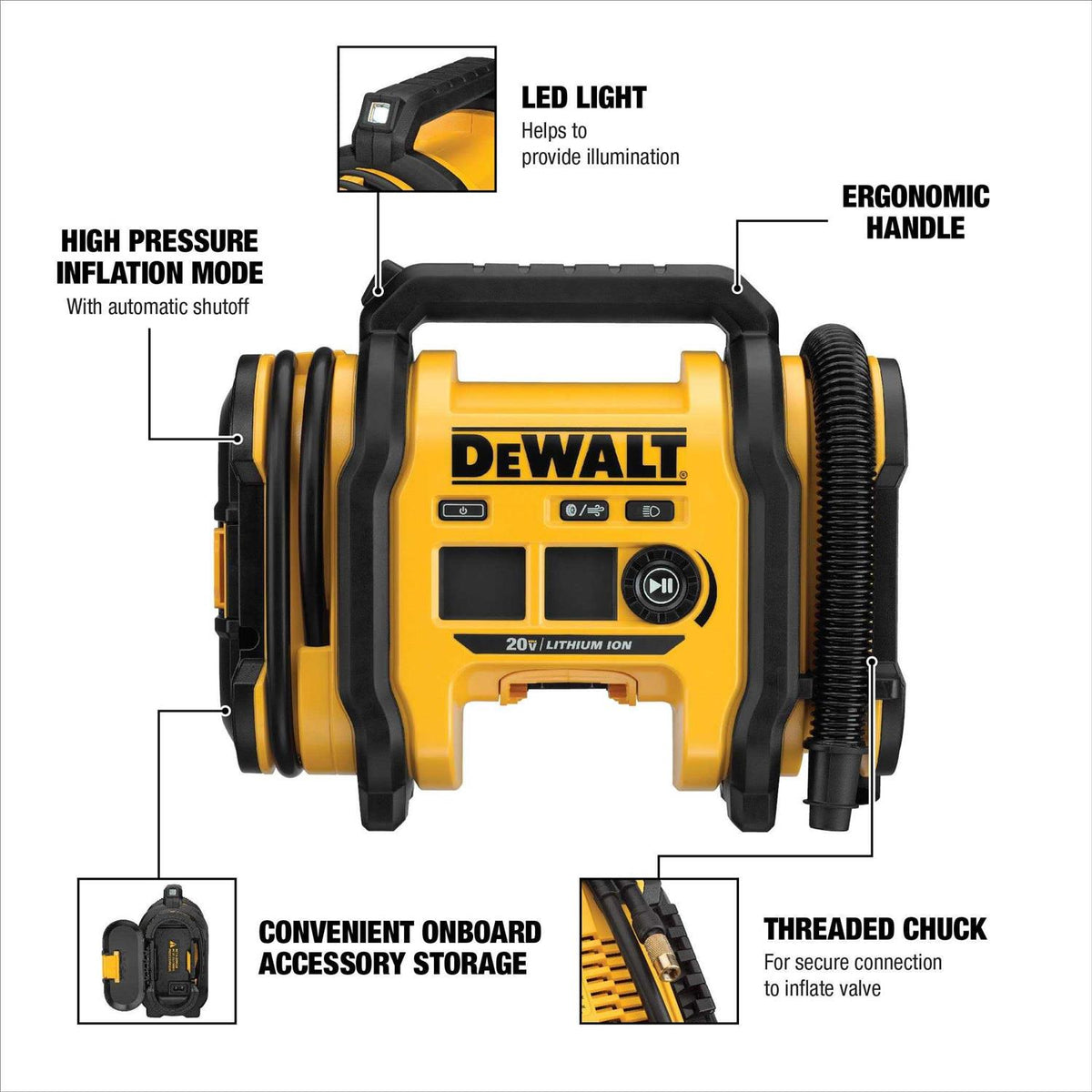 20V MAX Cordless Air Inflator H5789