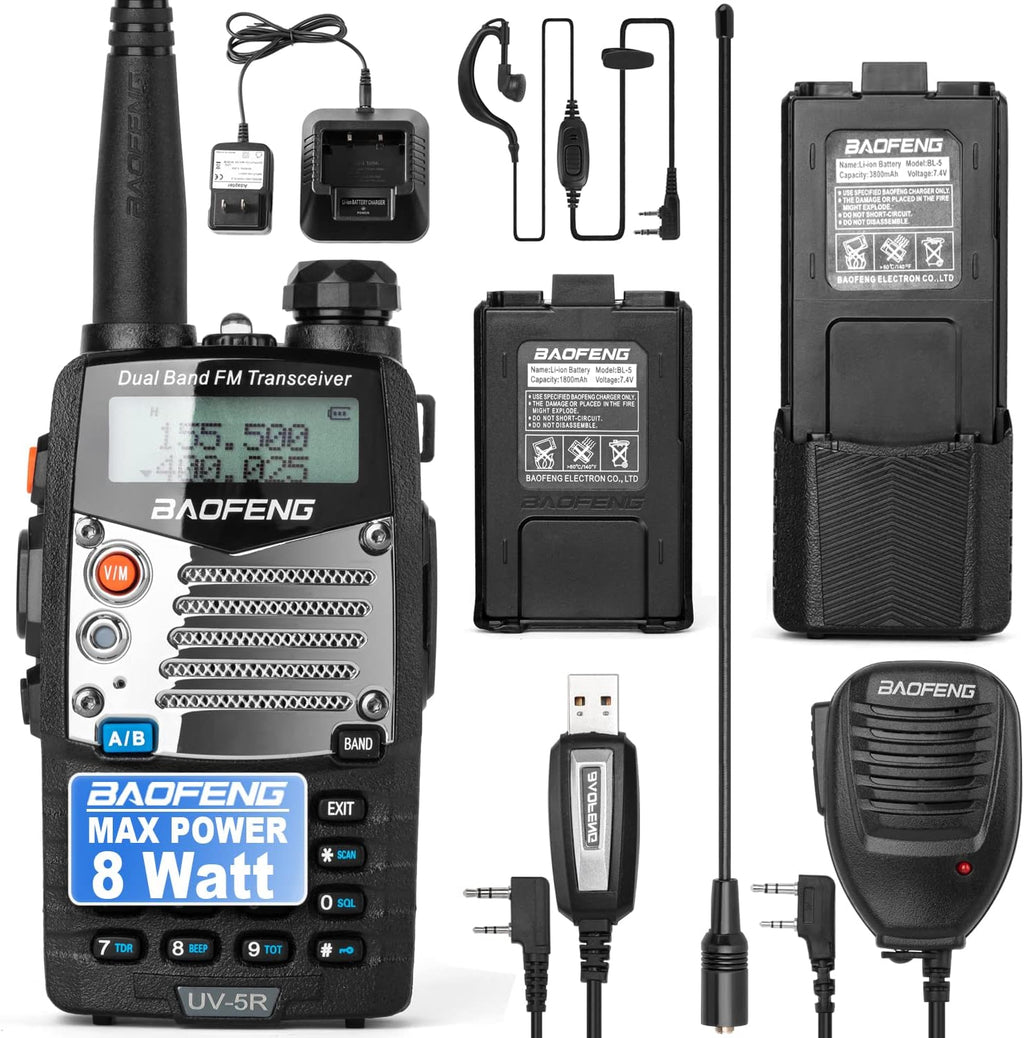 Dual-Band Handheld Walkie Talkies 2 Pack F6574