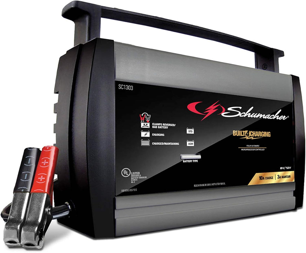 15 Amp 3 Amp 6V 12V Automatic Battery Charger Maintainer Q538970