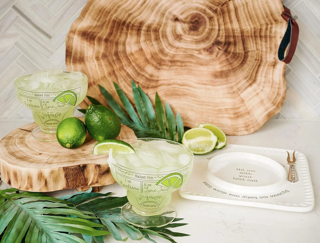 Clear Stemless Margarita Glass 6 Piece Set N1267