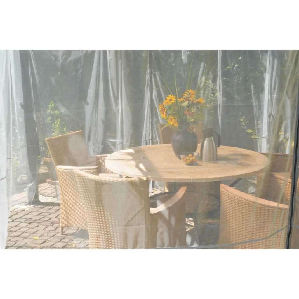 14' x 14' Gazebo Netting Set 4 Piece F69773