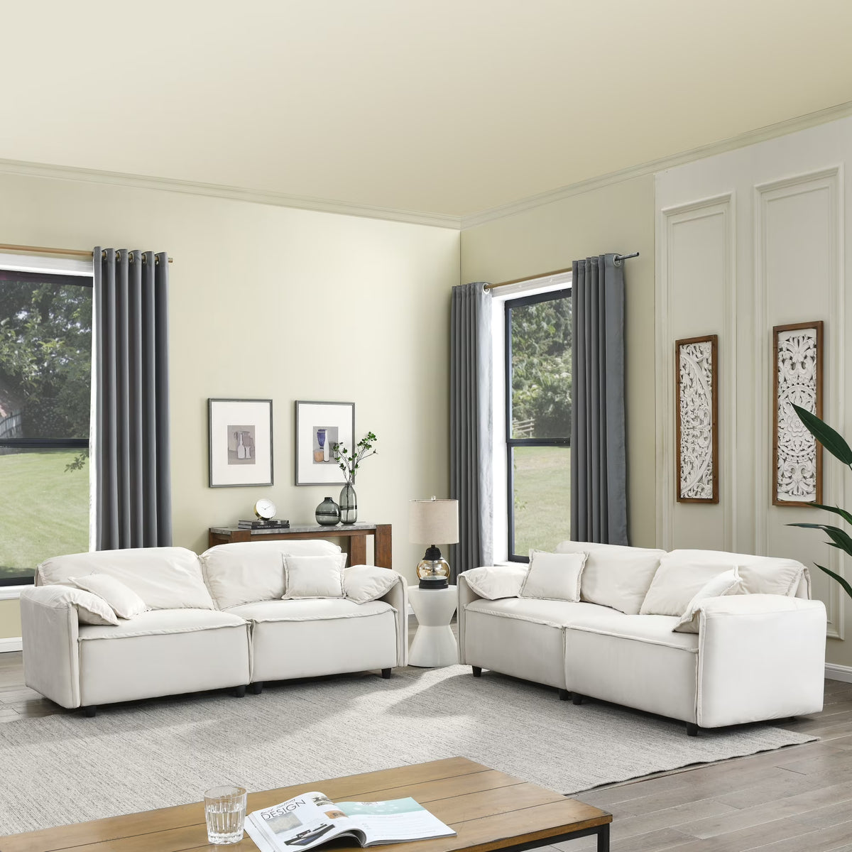 Velvet Sofa V464884