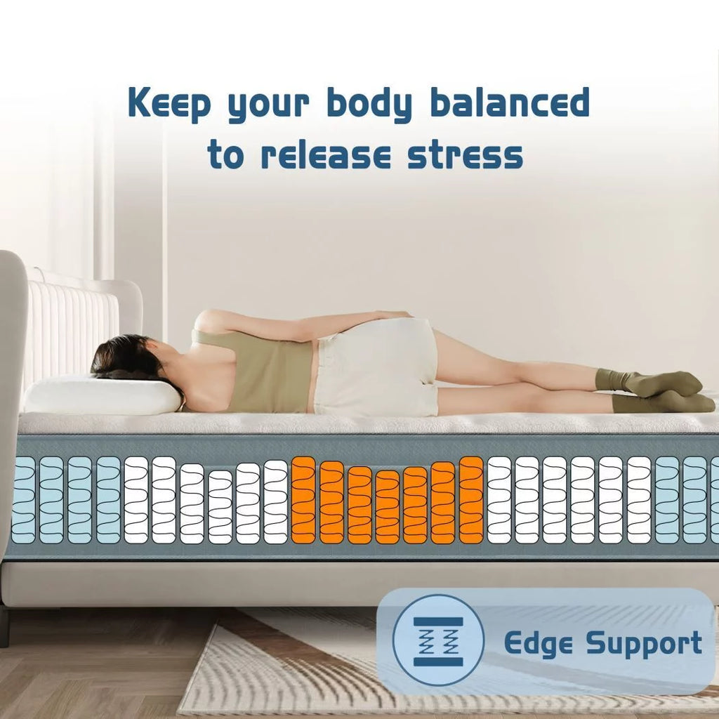 10 inch Hybrid Gel Memory Foam Mattress M68274