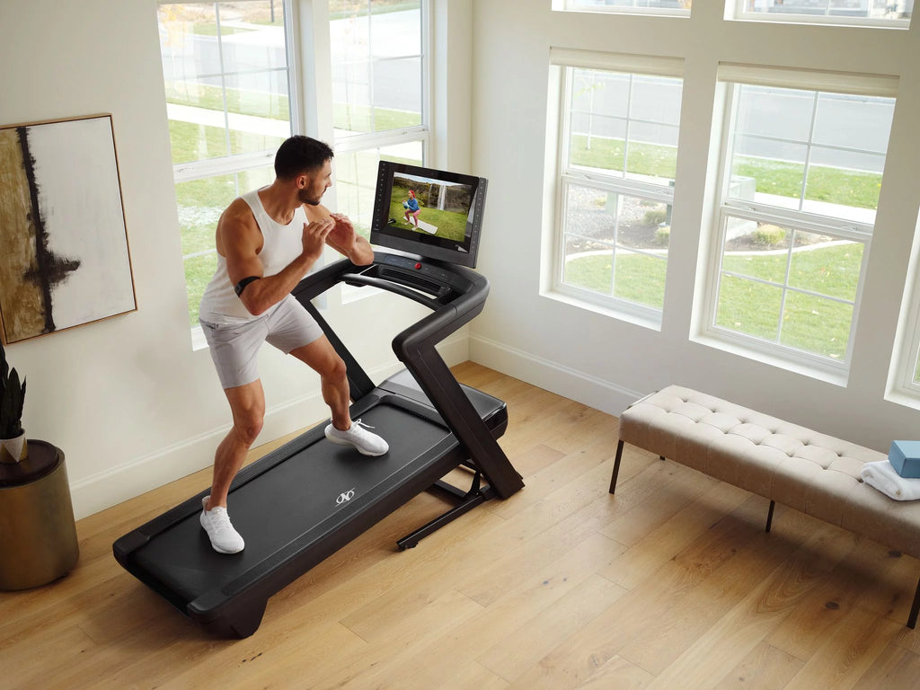 Treadmill with 22” Pivoting Touchscreen P690396