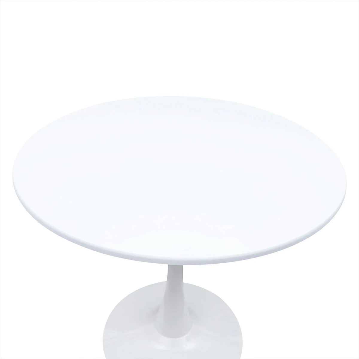 White Round End Table with MDF Top Z7967