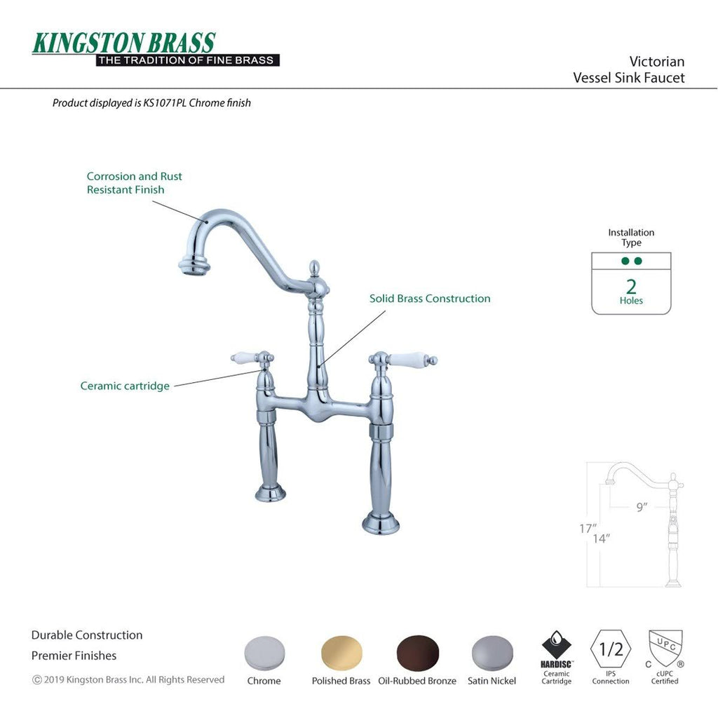 Polished Chrome Vessel Sink Faucet S126