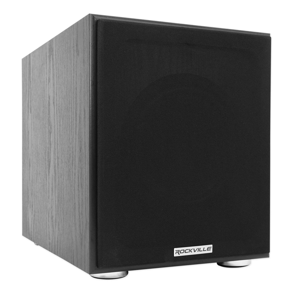 6.5" Black Ceiling Speaker Bluetooth Receiver Subwoofer V624