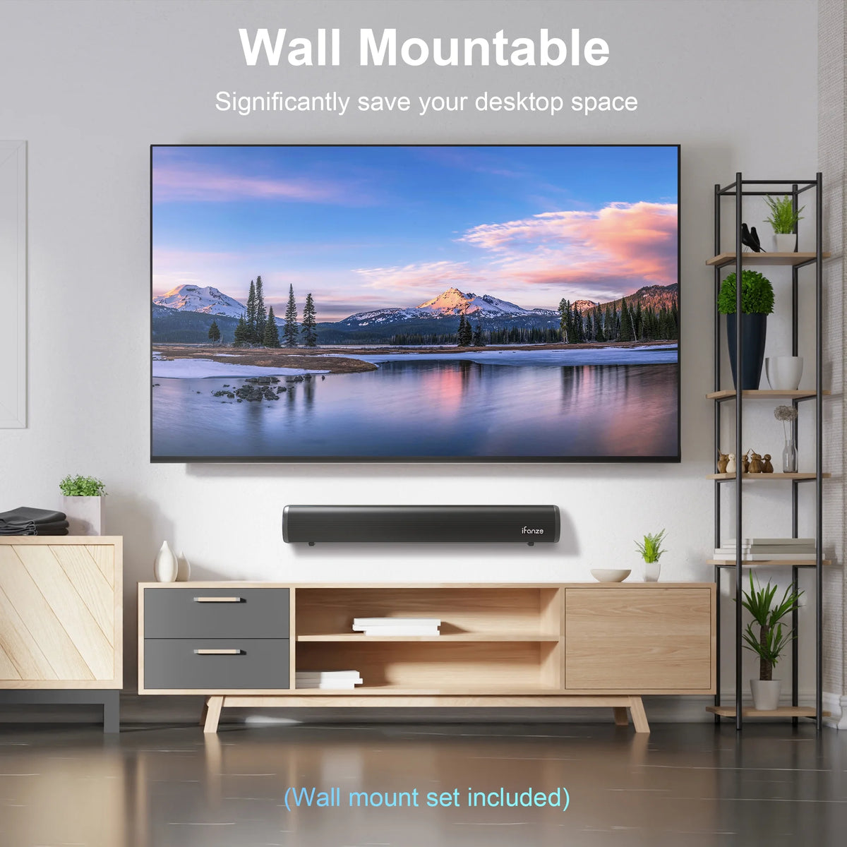 Sound Bar with Built-in Subwoofers A24633