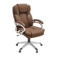 Caramel Brown Leatherette Executive Office Chair F273
