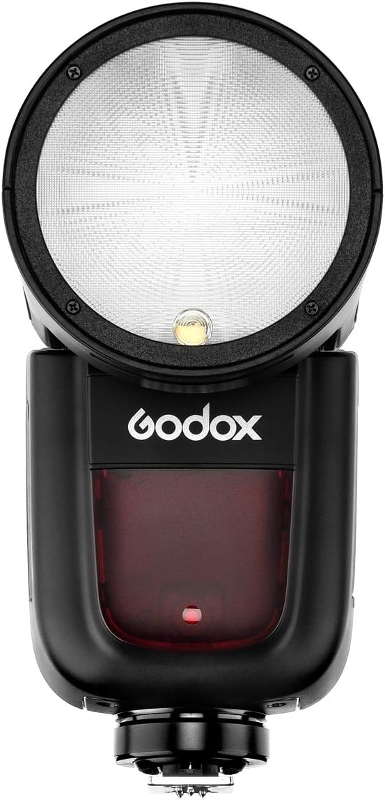 On-Camera Round Camera Flash Speedlight for FUJIFILM Cameras Q300
