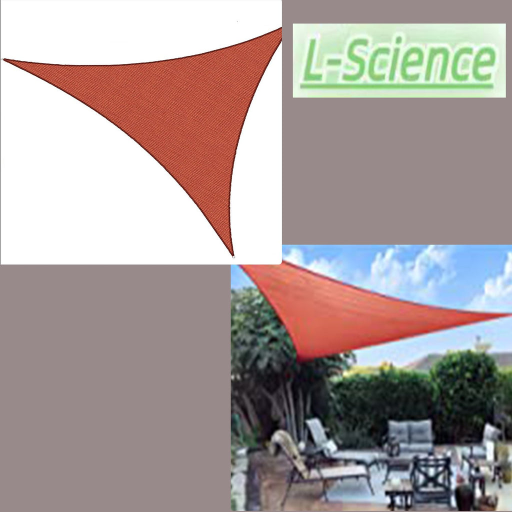 Sun Shade Sail Equilateral Triangle Patio Canopy E4569