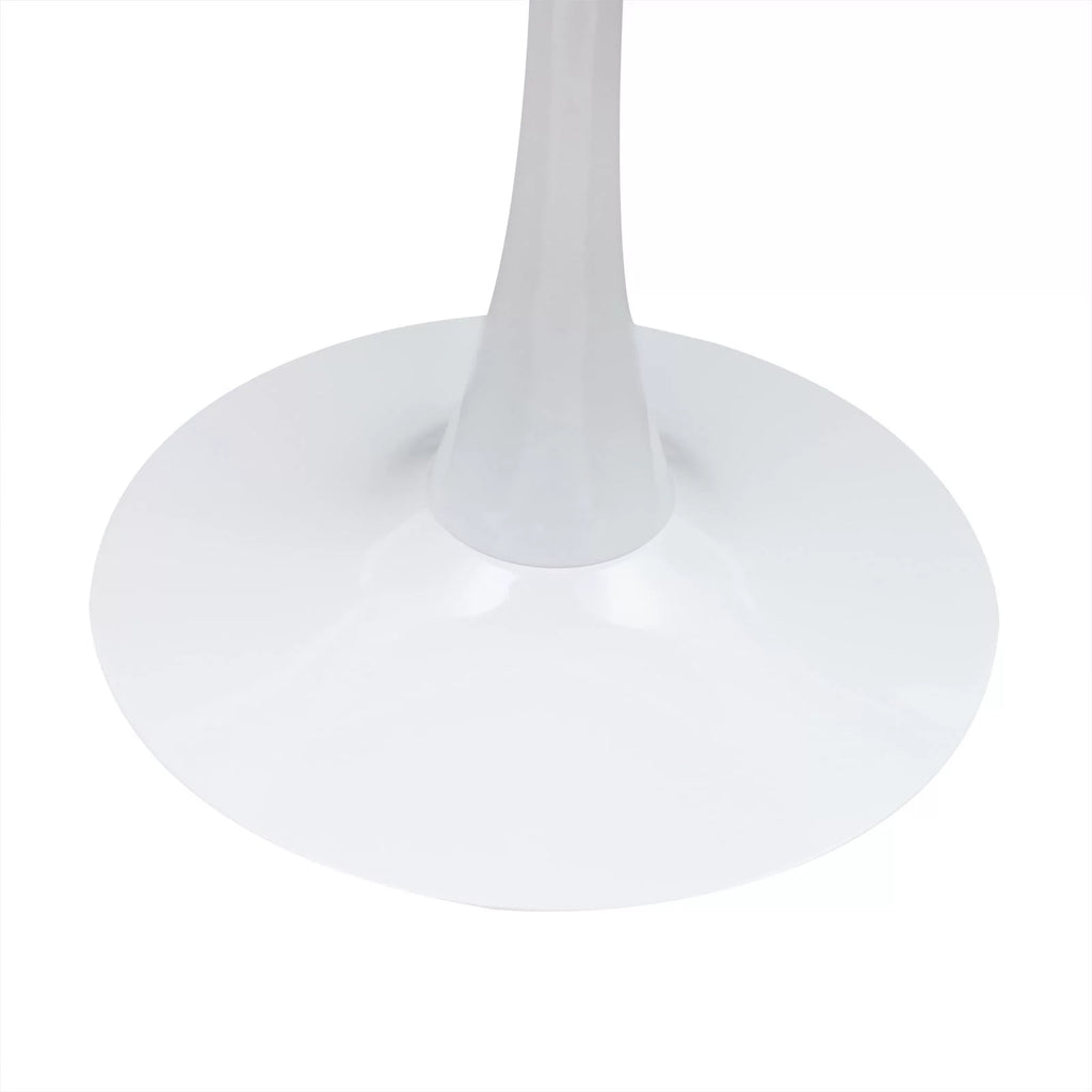 White Round End Table with MDF Top Z7967