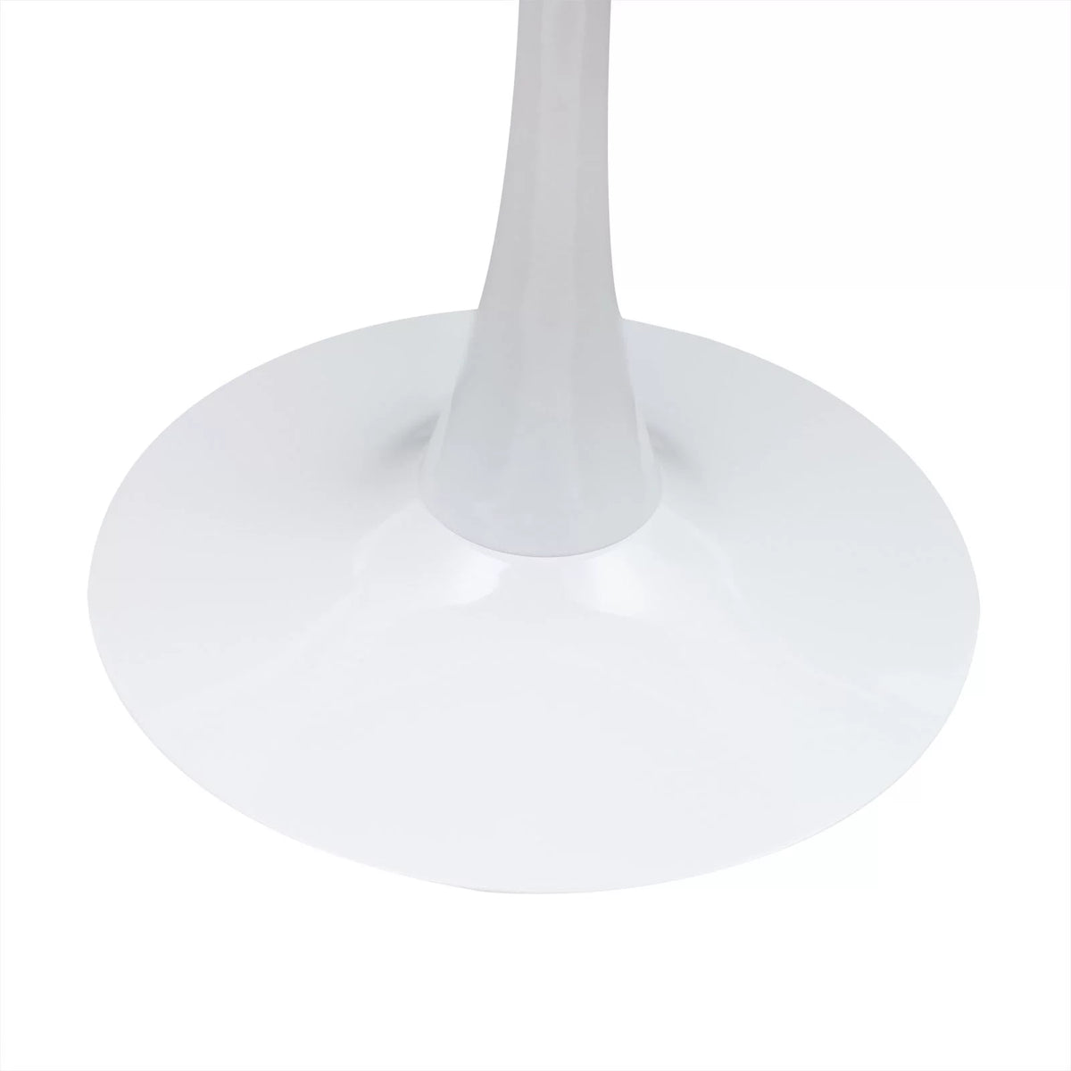 White Round End Table with MDF Top Z7967