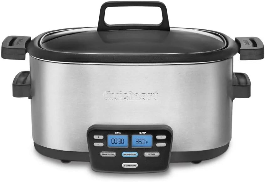 6 Quart 3-in-1 Stainless Steel Multicooker M2600