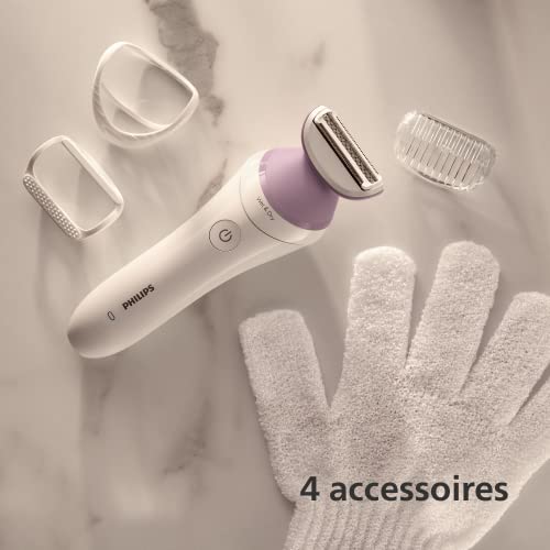 Single Foil Shaver - Wet & Dry - Cordless - White/Purple R782572