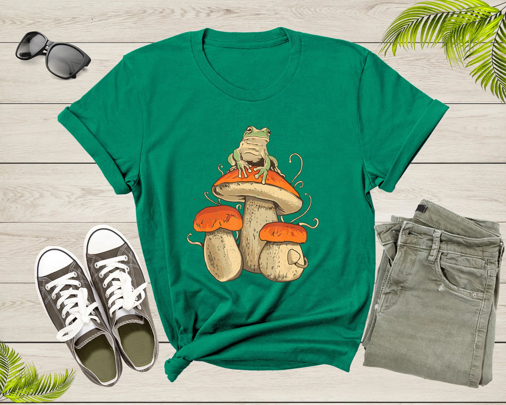 Frog Toad Mushroom T-shirt S4481