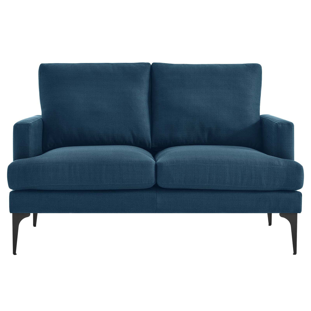 Azure Upholstered Fabric Loveseat G7699