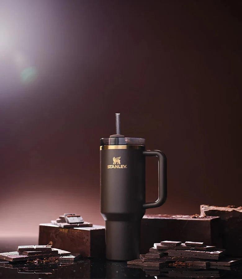 40oz Tumbler - Chocolate Gold Z99820
